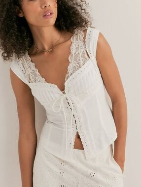 Free People Love Me Not Top